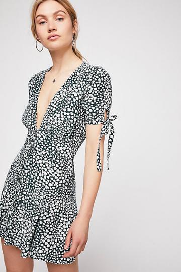 Laguna Heart Mini Dress By Rue Stiic At Free People